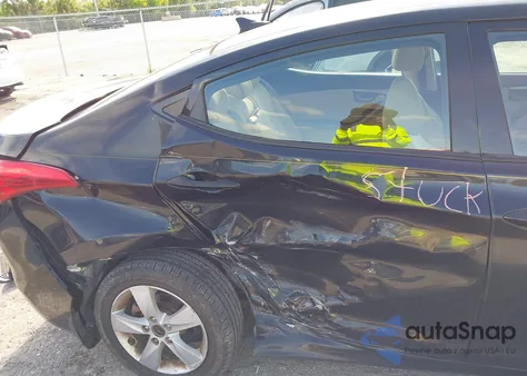 2013 Hyundai Elantra Gls из США, поврежденный, VIN 5NPDH4AE3DH289301